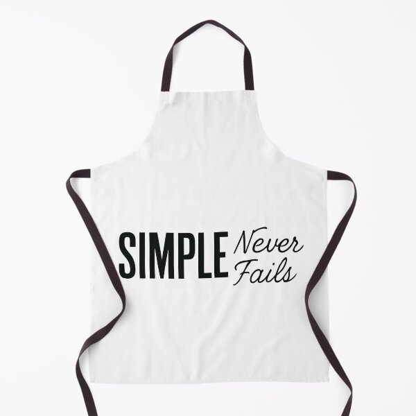 Item preview, Simple Never Fails designed and sold by ThreadQuirk.