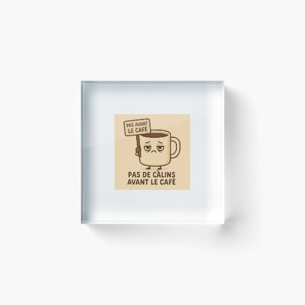 Item preview, Grumpy Mug – “No Hugs Before Coffee” designed and sold by Création d'Ilyanna.