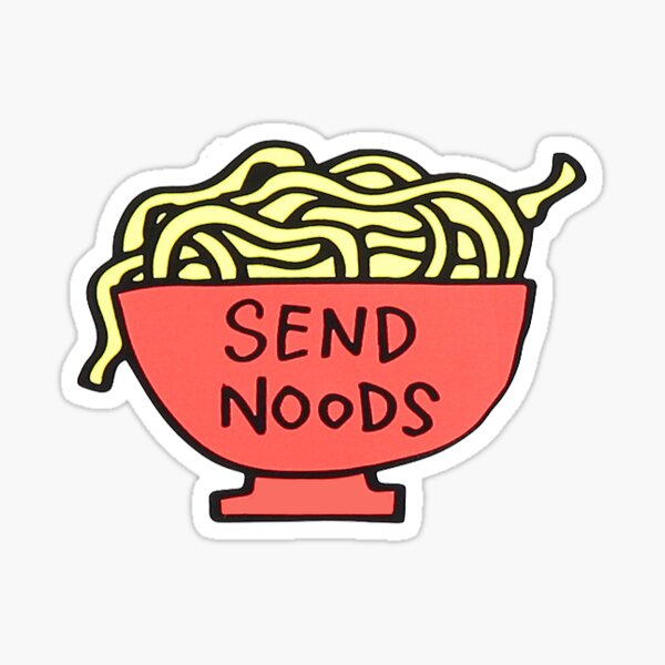 send noods Sticker