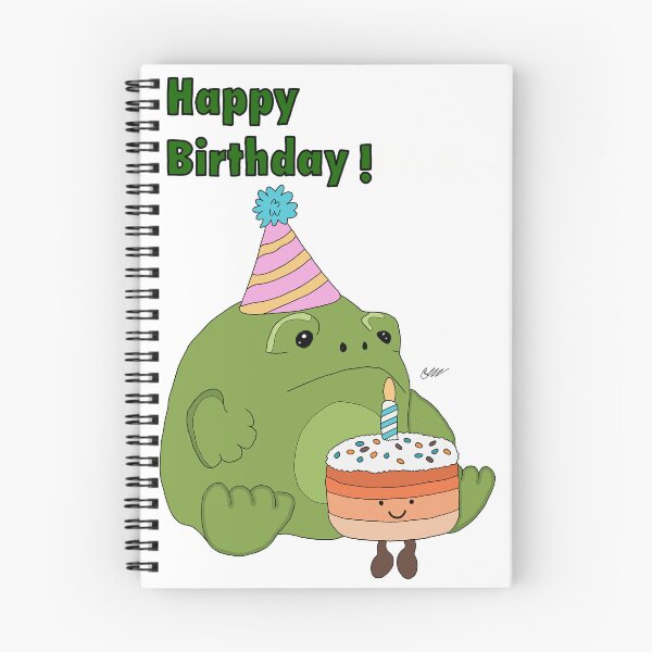 Aperçu de l'œuvre Anniversaire de Ricky Rain Frog créée et vendue par prettyodd04.