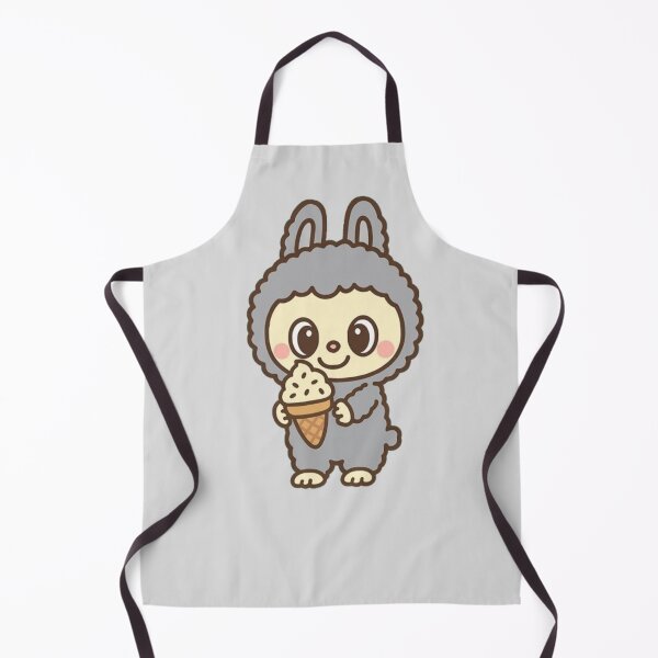 Item preview, Sesame Bean ♥ Grey Labubu ♥ Pop Mart The Monsters Series designed and sold by BunnyBerryCo.