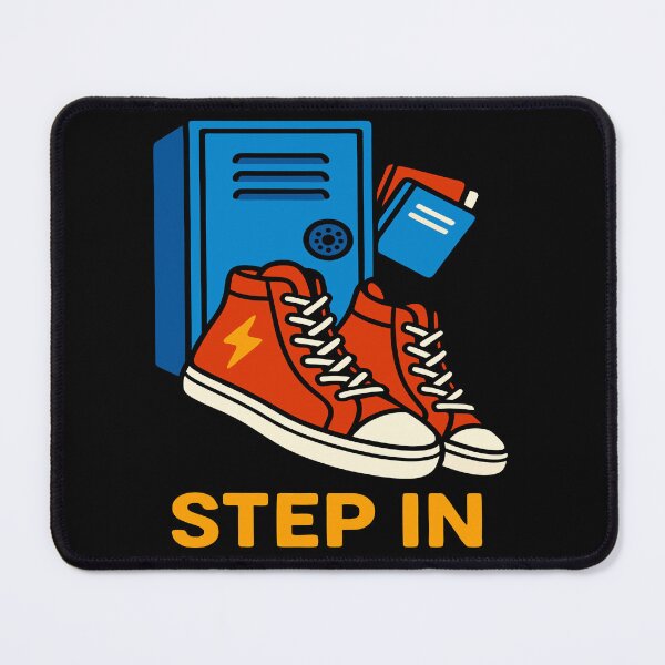 Item preview, Step In Red Sneakers First Day of School Locker designed and sold by Taans-Creation.