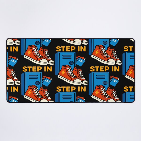 Item preview, Step In Red Sneakers First Day of School Locker designed and sold by Taans-Creation.