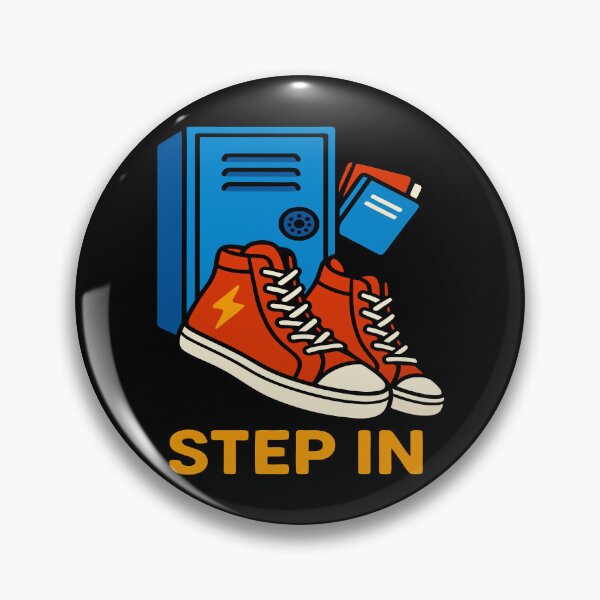 Item preview, Step In Red Sneakers First Day of School Locker designed and sold by Taans-Creation.
