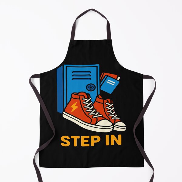 Item preview, Step In Red Sneakers First Day of School Locker designed and sold by Taans-Creation.