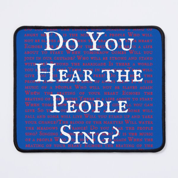 Item preview, Les Miserable Lyrics designed and sold by broadwaygirl142.