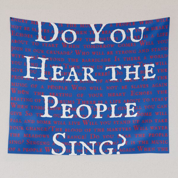 Item preview, Les Miserable Lyrics designed and sold by broadwaygirl142.