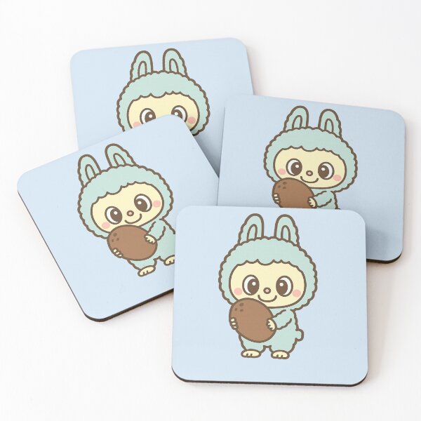 Item preview, Sea Salt Coconut ♥ Blue Labubu ♥ Pop MartThe Monsters Series designed and sold by BunnyBerryCo.