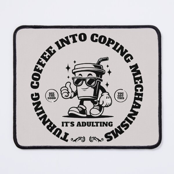 Item preview, Adulting & Coffee designed and sold by girishf.