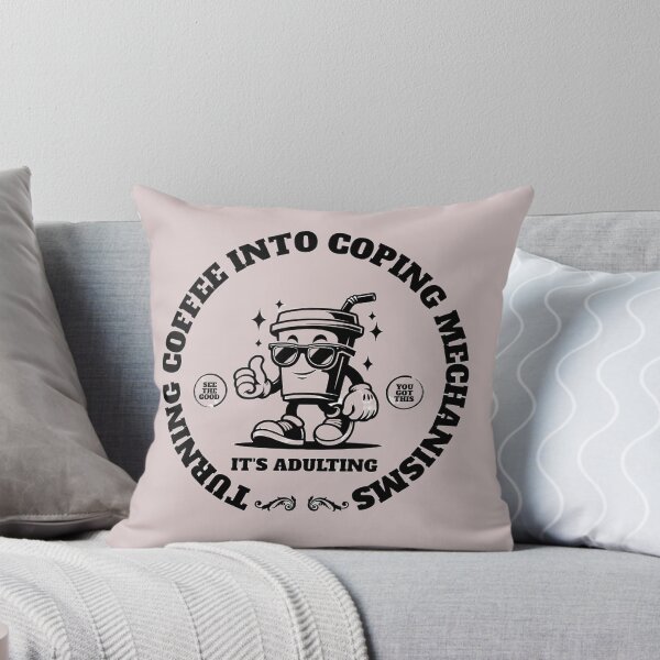 Item preview, Adulting & Coffee designed and sold by girishf.