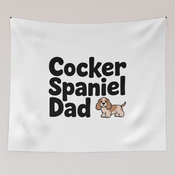 Item preview, Cocker Spaniel Dad! Cute Cocker Spaniel Dad Pun designed and sold by PMCreative.