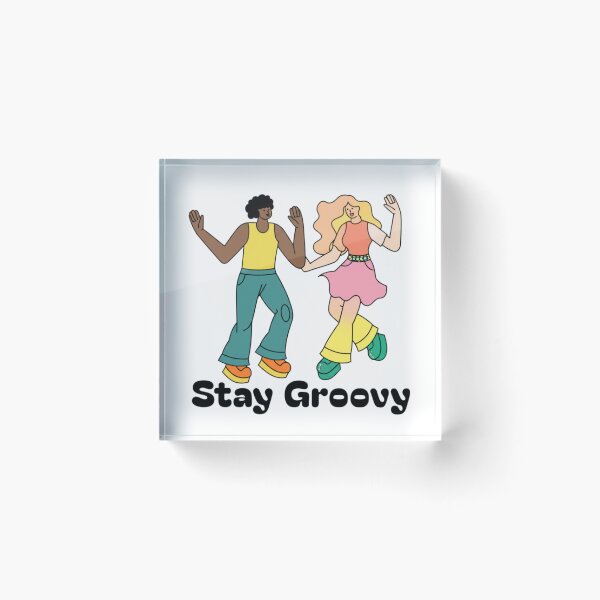 Item preview, Stay Groovy, 80s, disco, funky, boogie, Funnyfits70, retro, vintage, meme, funny, humor designed and sold by FunnyFits70.