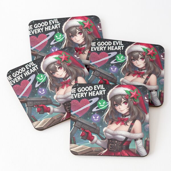 Item preview, Anime Santa Girl Black Weapon designed and sold by Voodoo Store Paranormal Collections.