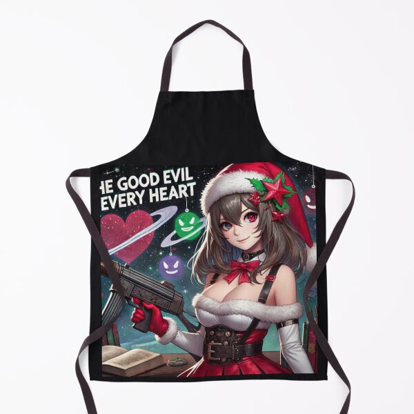 Item preview, Anime Santa Girl Black Weapon designed and sold by Voodoo Store Paranormal Collections.