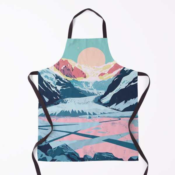 Item preview, Alaska Lake Minimalist Art Illustration designed and sold by LVTFCOarts.