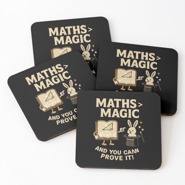 Item preview, Maths > Magic Funny STEM Quote | Clever Math Teacher T-Shirt Design designed and sold by Design_Your_Day.