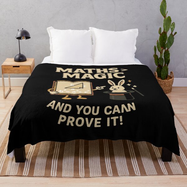 Item preview, Maths > Magic Funny STEM Quote | Clever Math Teacher T-Shirt Design designed and sold by Design_Your_Day.