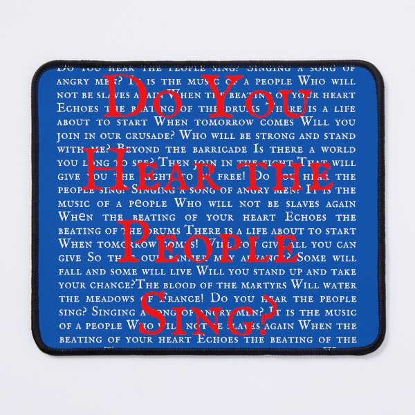 Item preview, Les Miserable Lyrics designed and sold by broadwaygirl142.