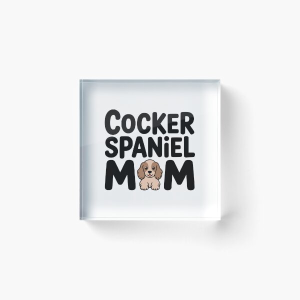 Item preview, Cocker Spaniel Mom! Cute Cocker Spaniel Mom Pun designed and sold by PMCreative.