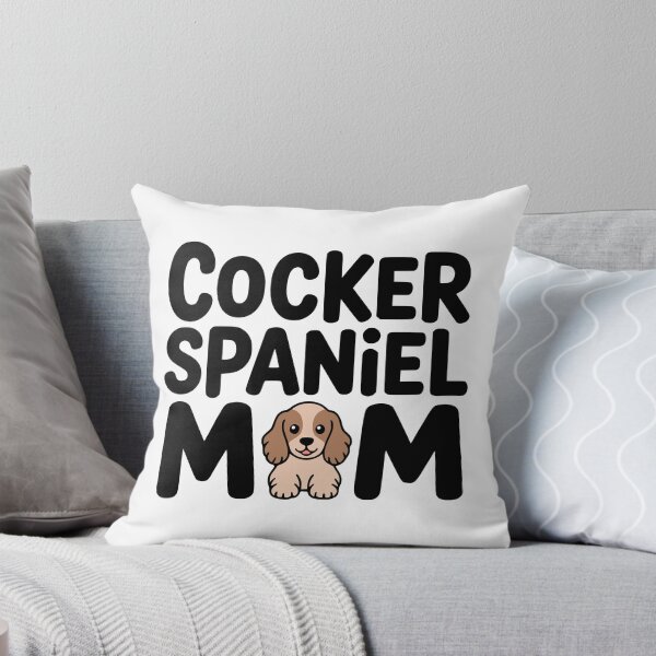 Item preview, Cocker Spaniel Mom! Cute Cocker Spaniel Mom Pun designed and sold by PMCreative.
