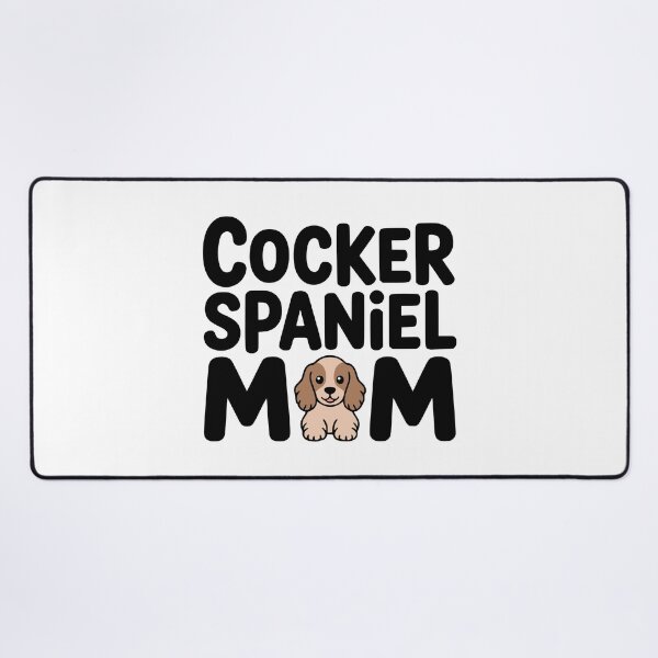 Artikelvorschau, Cocker Spaniel Mama! Süße Cocker Spaniel Mama Wortspiel entworfen und verkauft von PMCreative.
