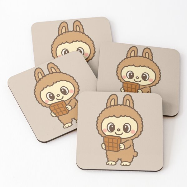 Item preview, Toffee ♥ Brown Labubu ♥ Pop Mart The Monsters Series designed and sold by BunnyBerryCo.