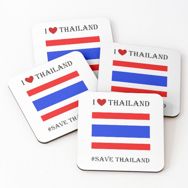 Item preview, I  Love  and  SAVE THAILAND designed and sold by Creet-Design.
