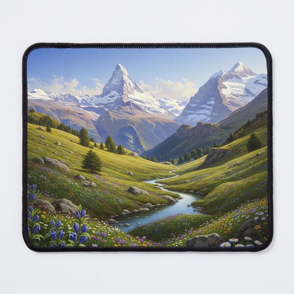 Item preview, Swiss Alpine Meadow designed and sold by ChaimMage.