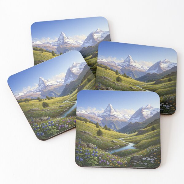 Item preview, Swiss Alpine Meadow designed and sold by ChaimMage.