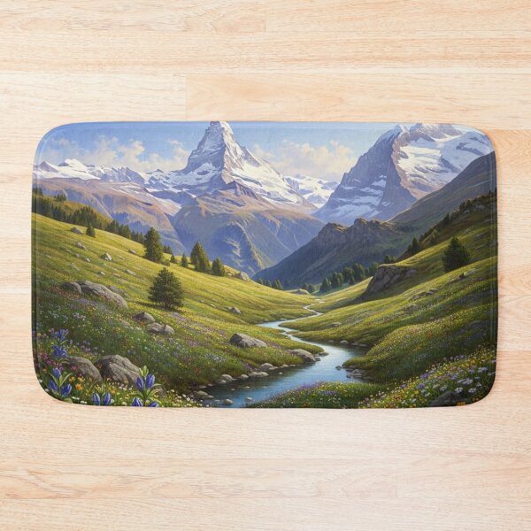 Item preview, Swiss Alpine Meadow designed and sold by ChaimMage.
