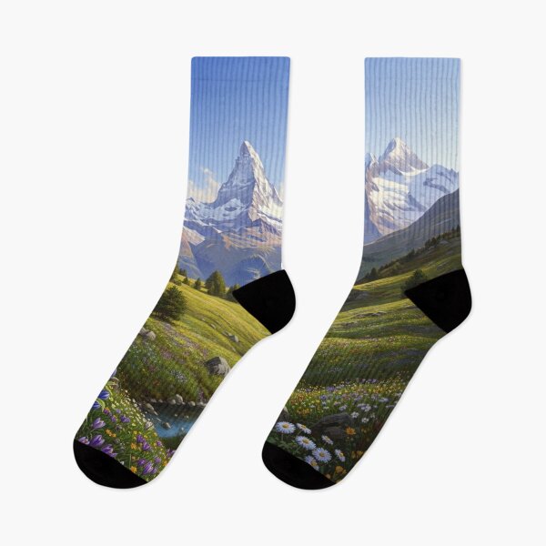 Item preview, Swiss Alpine Meadow designed and sold by ChaimMage.