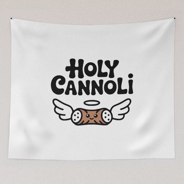 Item preview, Holy Cannoli! Cute Cannoli Pun designed and sold by PMCreative.