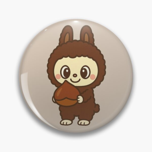 Item preview, Chestnut Cocoa ♥ Dark Brown Labubu ♥ Pop Mart The Monsters Series designed and sold by BunnyBerryCo.