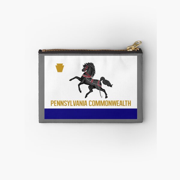 Item preview, Pennsylvania Flag "California-Style" // Solid Background designed and sold by KEVLART.