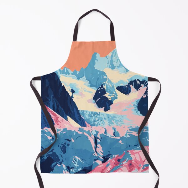 Item preview, Alaska Glacier Water Minimalist Art Illustration designed and sold by LVTFCOarts.
