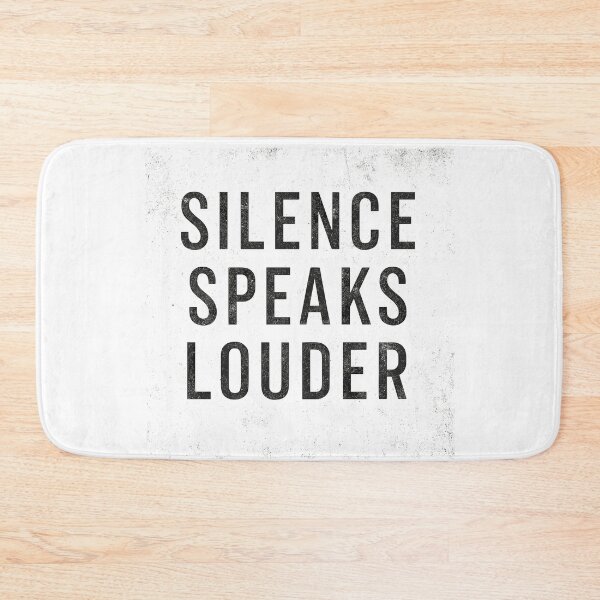 Item preview, Inspiring Silence Speaks Louder designed and sold by ThreadQuirk.