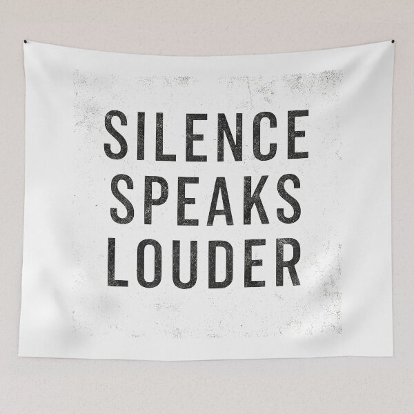 Item preview, Inspiring Silence Speaks Louder designed and sold by ThreadQuirk.