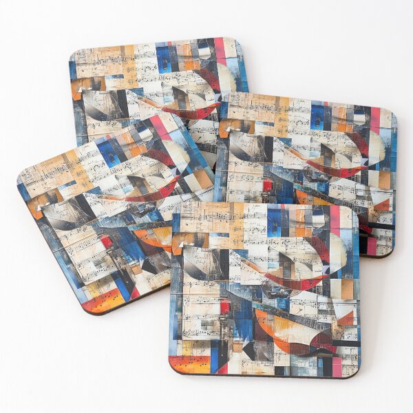 Item preview, Abstract Symphony of Color and Sound designed and sold by AITuneSphere.