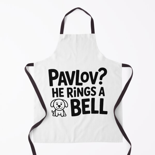 Item preview, Pavlov? He Rings A Bell! Cute Psychology Dog Pun designed and sold by PMCreative.