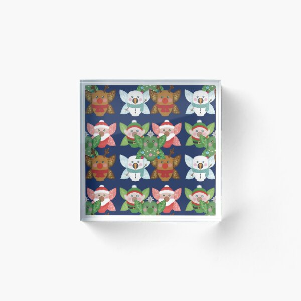 Item preview, Festive Flutter Friends | Christmas Wrap designed and sold by TwinkleBellStudio.