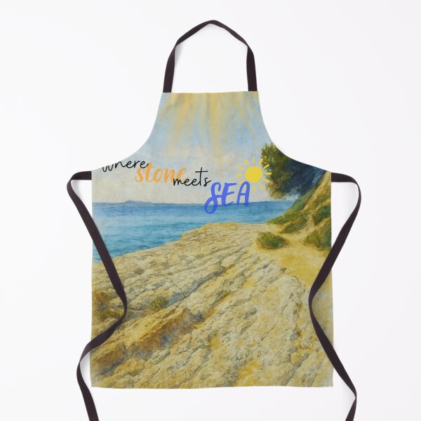 Item preview, Stone meets sea designed and sold by LoveDalmatia.