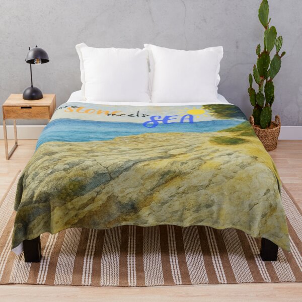 Item preview, Stone meets sea designed and sold by LoveDalmatia.