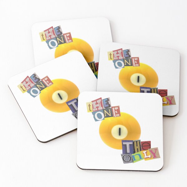 Item preview, The One The Only Billiard Ball Magazine Letter Quote designed and sold by RosesVisuals.