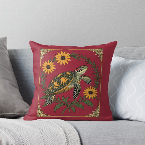 Item preview, Diamondback Terrapin And Black Eyed Susan Flowers designed and sold by taiche.