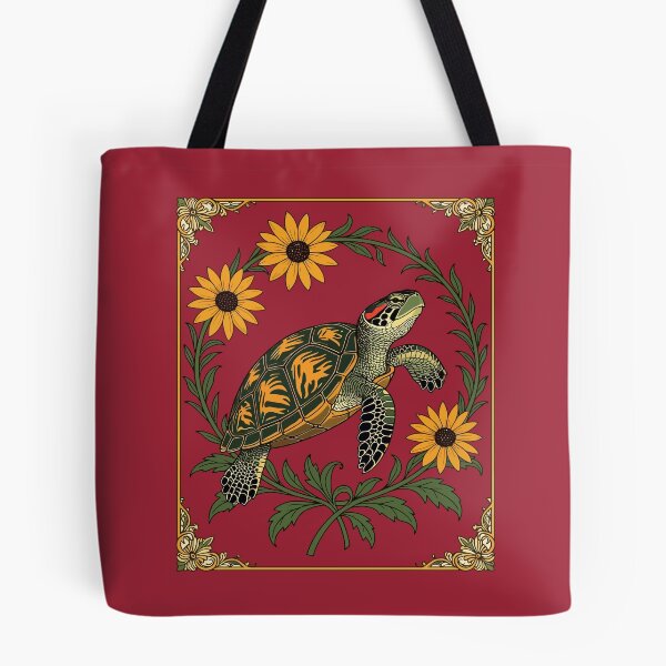 Item preview, Diamondback Terrapin And Black Eyed Susan Flowers designed and sold by taiche.