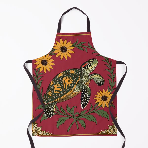 Item preview, Diamondback Terrapin And Black Eyed Susan Flowers designed and sold by taiche.