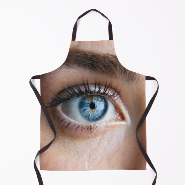 Item preview, Deep Gaze – Macro Photo of a Blue-Gold Iris designed and sold by NOKAUTT .