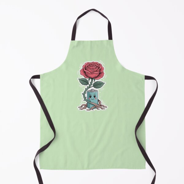 Item preview, Saving Batteries, Growing Roses – Going Green With Love designed and sold by FeelCreations.