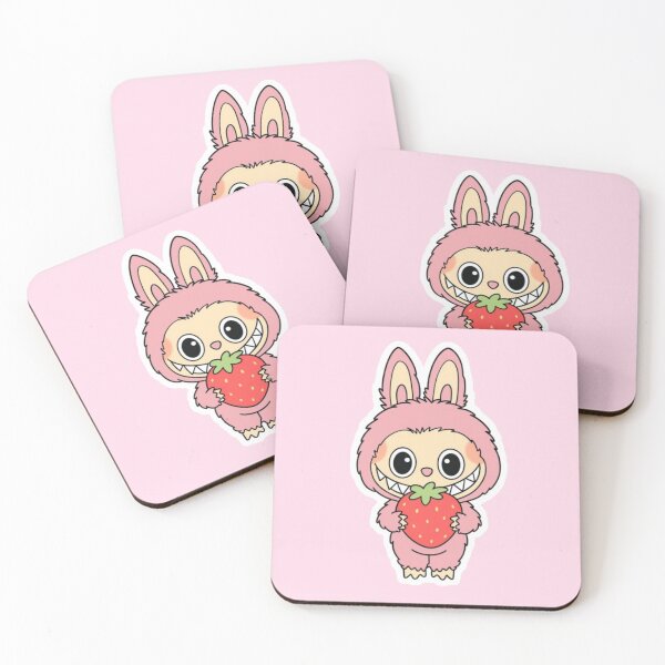 Item preview, Lychee Berry ♡ Pink Labubu ♥ Pop Mart The Monsters designed and sold by DarlingOddities.