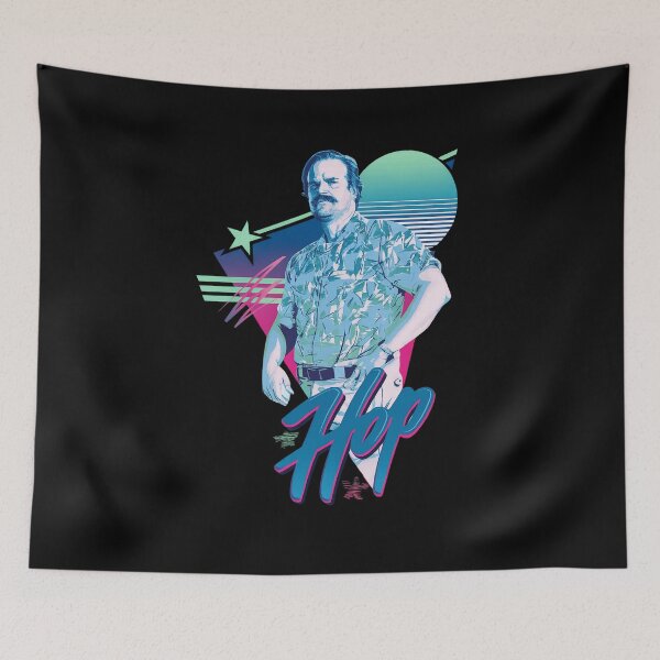 Item preview, Hop - Retro 80s Synthwave Style designed and sold by Wawan35200.